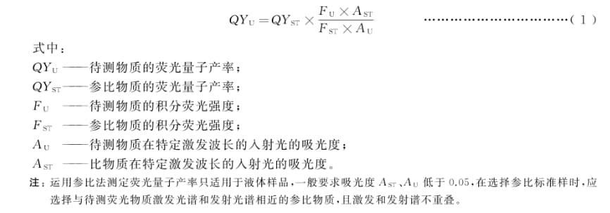 熒光光譜分析測(cè)試或分析方法原理